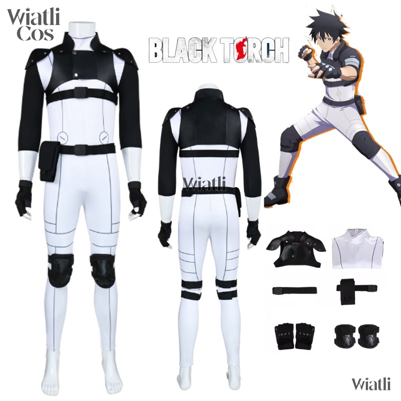 Anime Cosplay Armor - 애니메이션 블랙 토치 지로 아즈마 코스프레