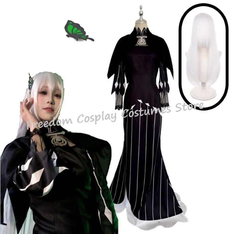 Anime Cosplay Re Zero - 애니메이션 Re: 제로 에키드나와 다른 세계에서의