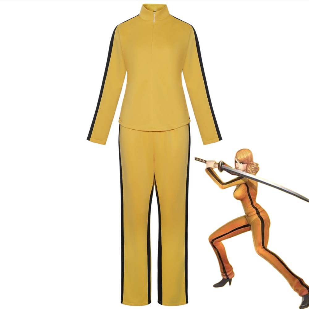 Anime Cosplay Simple - 영화 킬빌 코스프레 의상 같은 스타일의