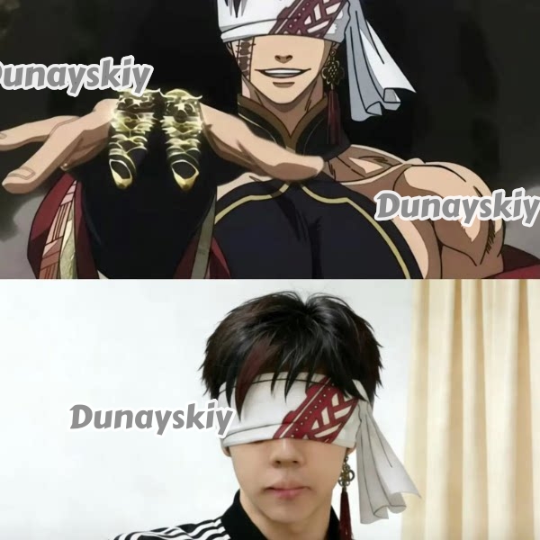Anime Cosplay Eyes - 애니메이션 코스프레 액세서리 라그나로크 기록(칭시황/잉정) 눈가리개