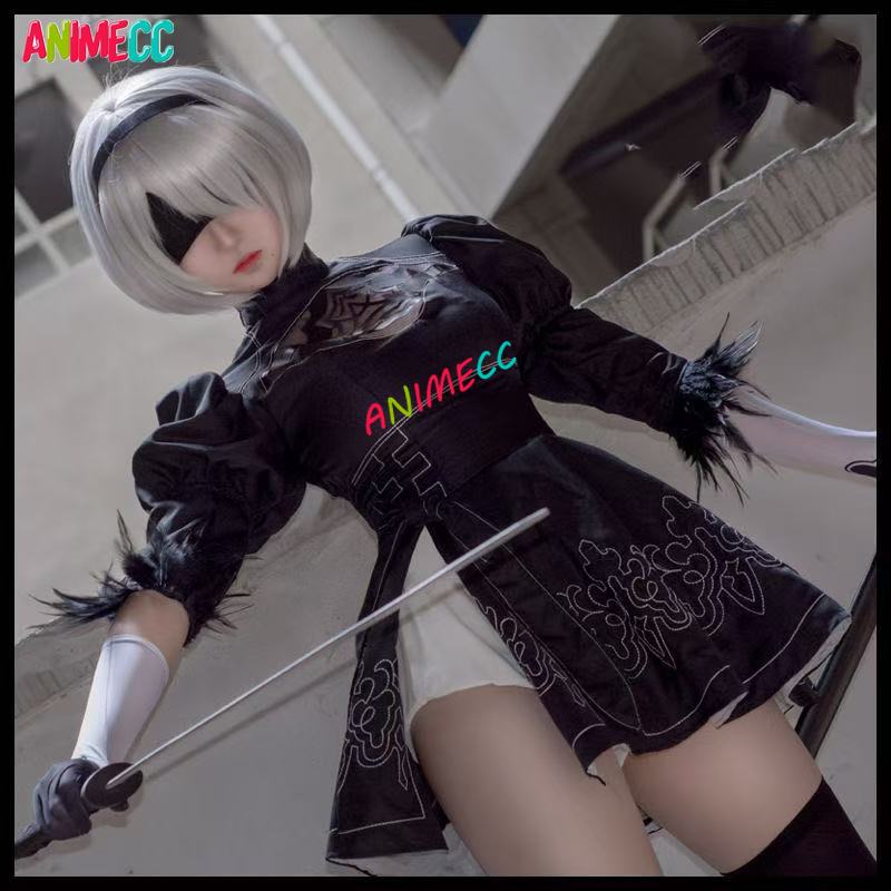 Anime Cosplay Eyes - 애니메이션 S-3XL 2B 니어 오토마타 코스프레