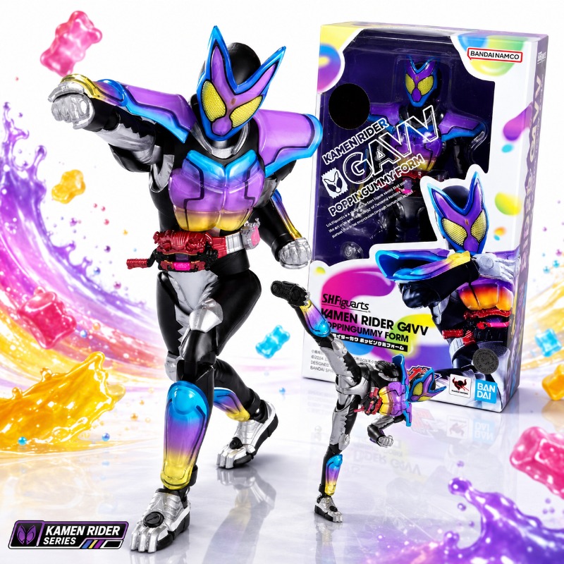 Bandai Tamashii Nations S.H.Figuarts - 반다이 오리지널 SHF 가면라이더 가브 포핑유미