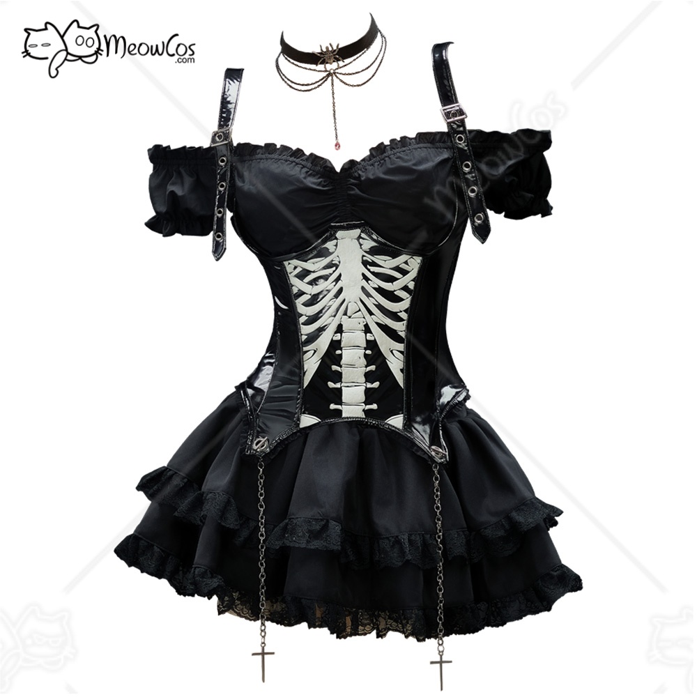 Anime Cosplay Com - 미국 주식 MEOWCOS 미스 미사 고딕