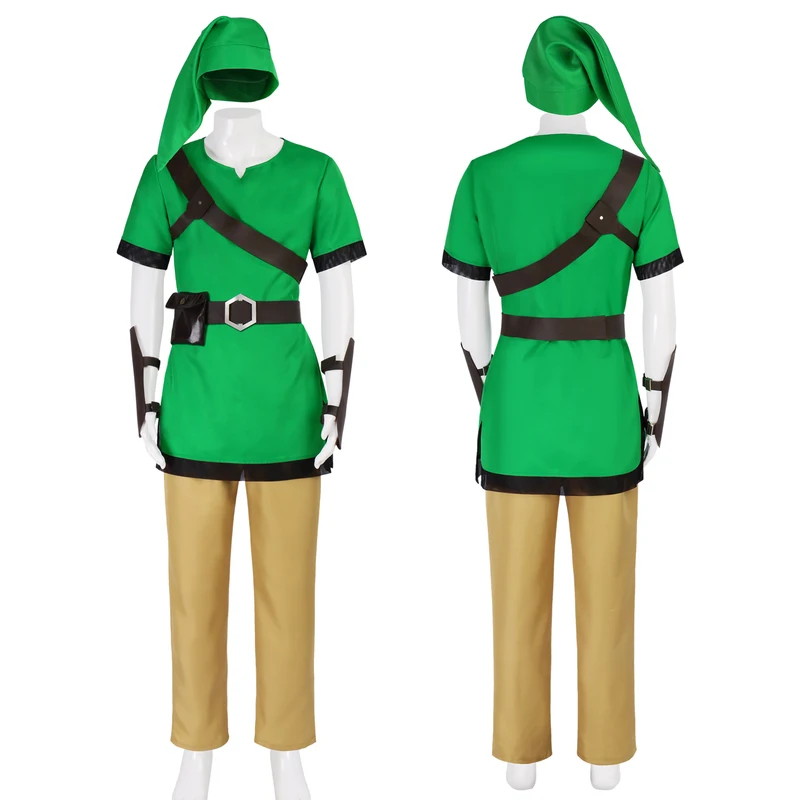 Anime Cosplay Link - COSClassic Link 코스프레 의상 세트 그린