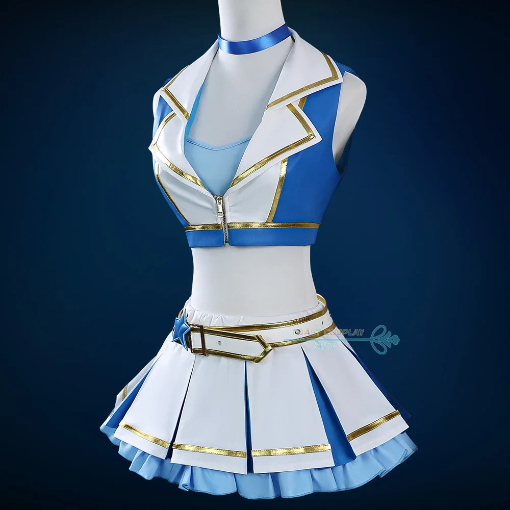 Re Zero Rem Wig - 할로윈 카니발 파티 역할극 가발 리제로