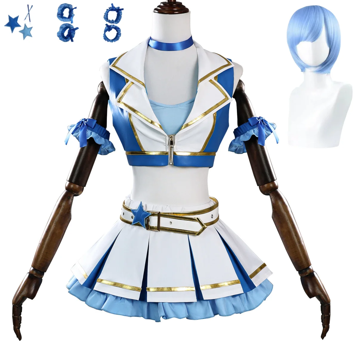 Re Zero Rem Wig - 애니메이션 Re: 제로와 다른 세계에서의 삶