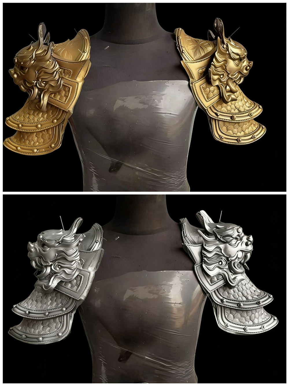 Anime Cosplay Armor - 애니메이션 코스프레 빈티지 어깨 갑옷 액세서리
