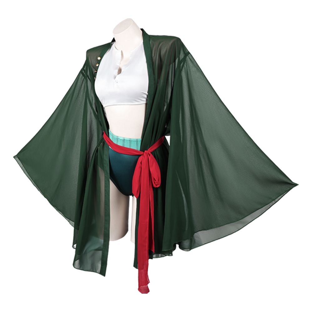 해적 레이디 로로노아 오브 조로 수영복 코스프레 판타지 - Anime Zoro Cosplay Female 리뷰 및 가격