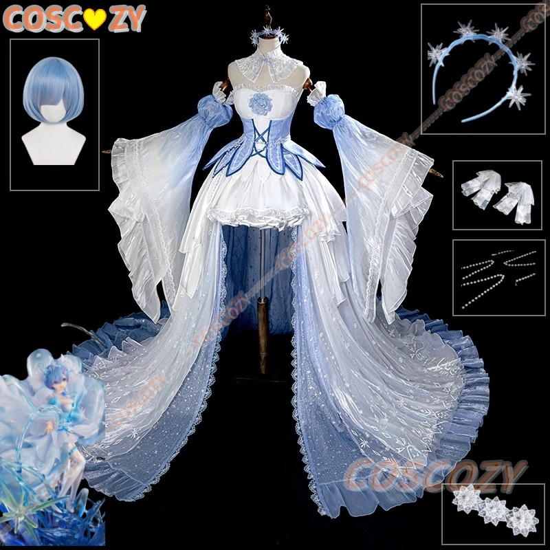 Re:제로부터 시작하는 이세계 생활 렘 코스프레 의상  - Re Zero Rem Wig 리뷰 및 가격