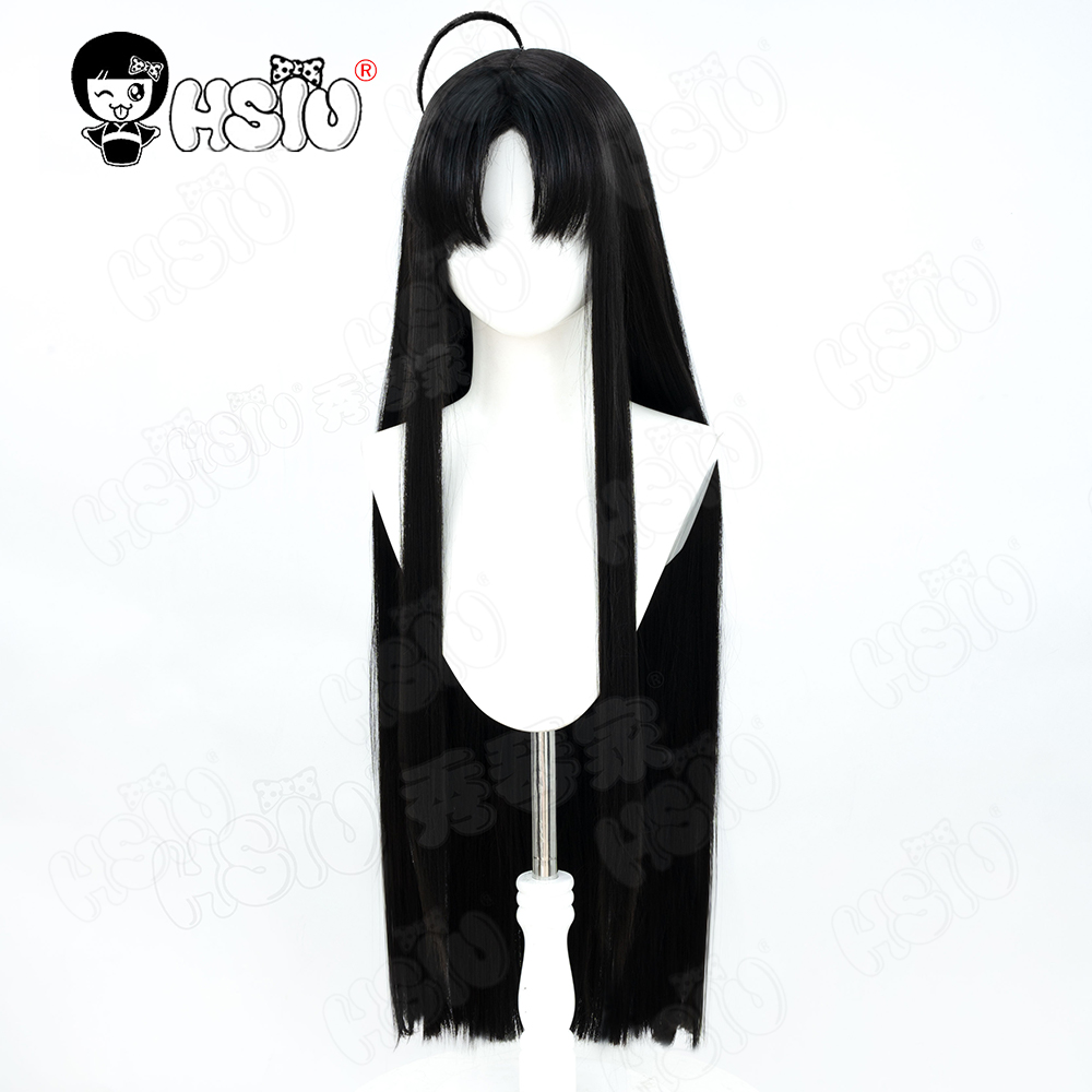 아와 스바루 코스프레 가발 HSIU 80CM 블랙 롱헤 - Anime Cosplay Long Black Hair 리뷰 및 가격