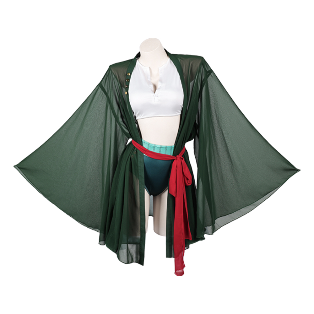 판타지아 해적 레이디 로로노아 오브 조로 수영복 코스프 - Anime Zoro Cosplay Female 리뷰 및 가격