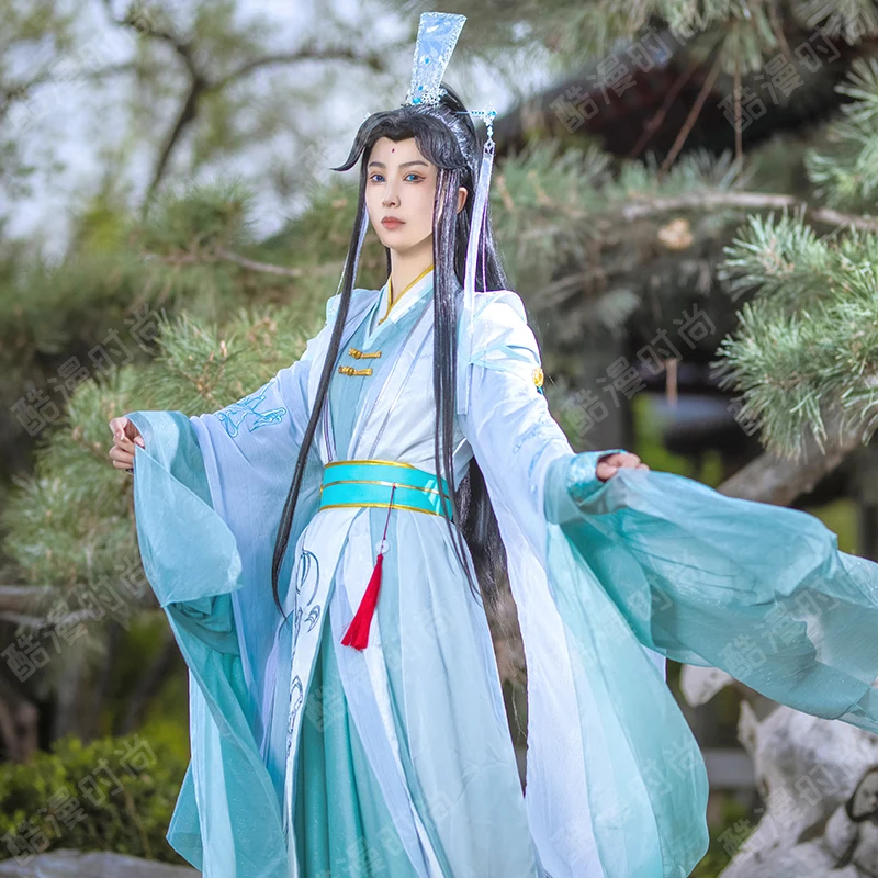 시칭쉬안 코스프레 의상 펑시 님니앙 한푸 애니메이션 천 - Anime Cosplay Girl Costume 리뷰 및 가격