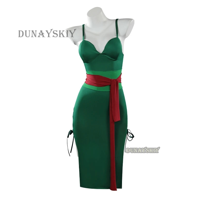 애니메이션 롤로노아 조로 코스프레 의상 와노쿠니 국가  - Anime Zoro Cosplay Female 리뷰 및 가격