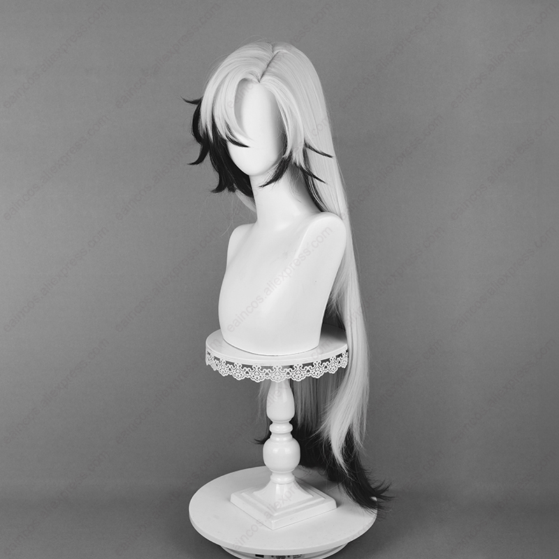 HSR Boothill 코스프레 가발, 길이 92cm, - Anime Cosplay Long Black Hair 리뷰 및 가격