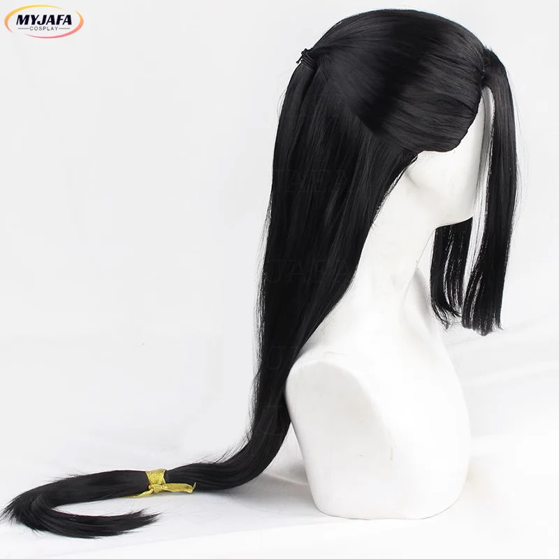 CyJin Guangyao 코스프레 가발 Jin Gua - Anime Cosplay Long Black Hair 리뷰 및 가격