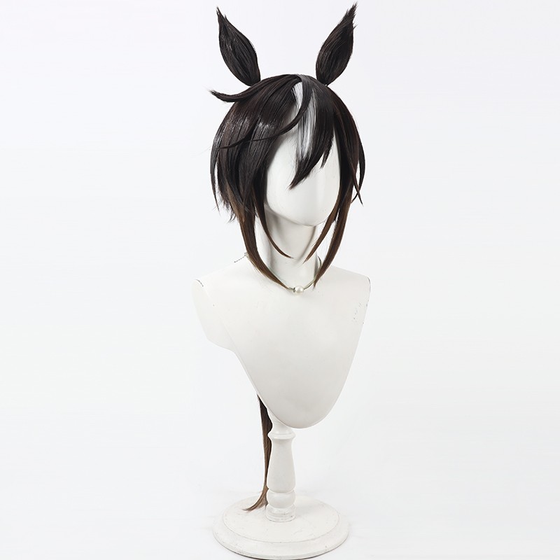 Umamusume Pretty Derby Stay Go - Anime Cosplay Long Black Hair 리뷰 및 가격
