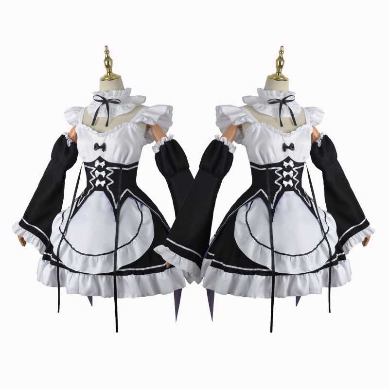 Re:ZERO 의상 페트라 레이테 코스프레 메이드 드레 - Anime Cosplay Re Zero 리뷰 및 가격
