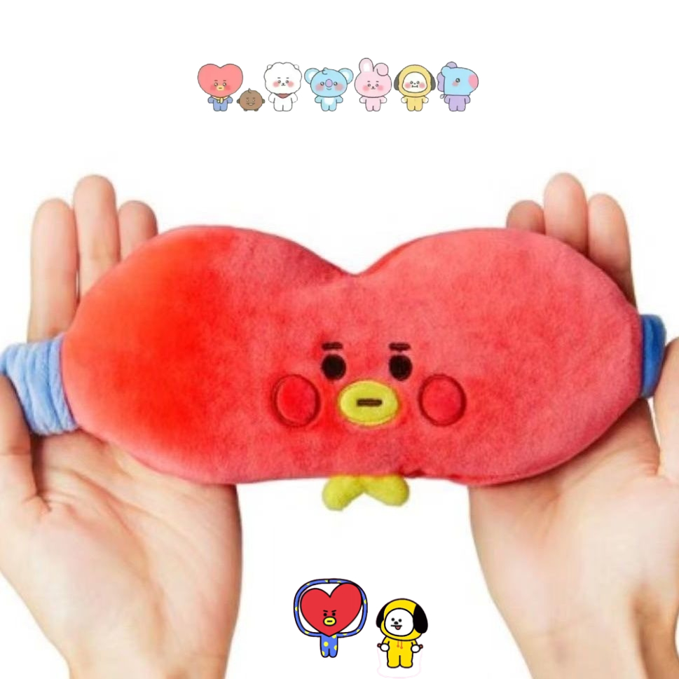 BT21 만화 귀여운 봉제인형 아이 마스크 카와이 유니 - Anime Cosplay Eyes 리뷰 및 가격