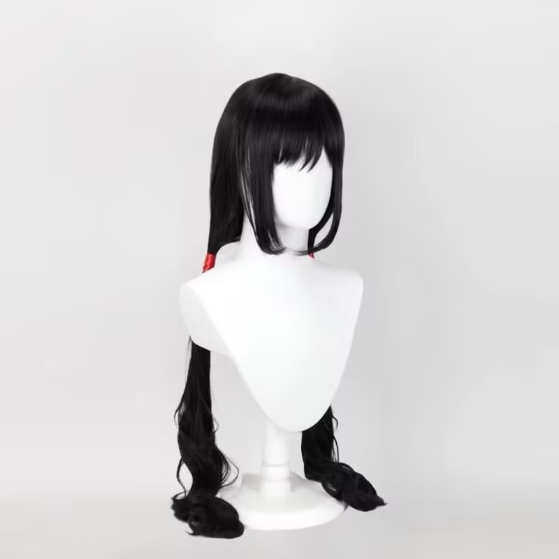 Anime Cos BLOOD-C 사야 키사라기 코스프레 - Anime Cosplay Long Black Hair 리뷰 및 가격