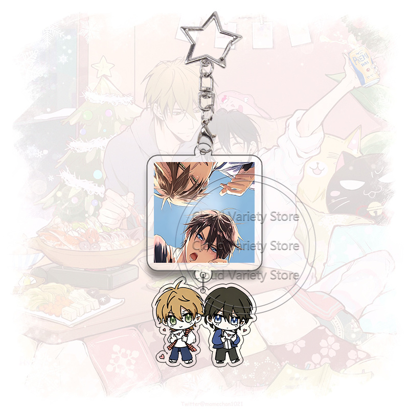 다카이치 아크릴 키체인 야오이 BL 애니메이션 키링 만 - Anime Cosplay For Couples 리뷰 및 가격