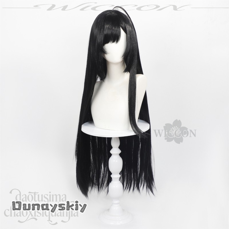CR817GODDESSS 애니메이션 VICTORYRY  - Anime Cosplay Long Black Hair 리뷰 및 가격