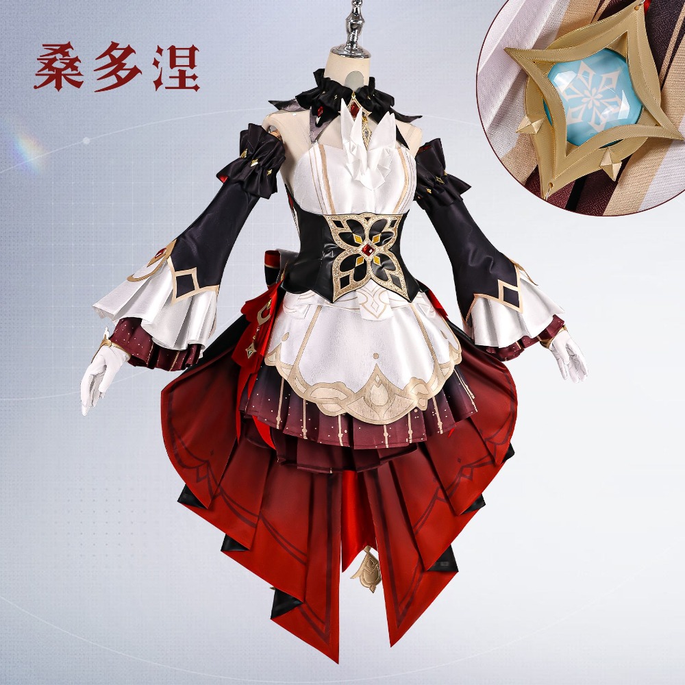 Genshin Impact Sandrone 마리오네트  - Anime Cosplay Girl Costume 리뷰 및 가격