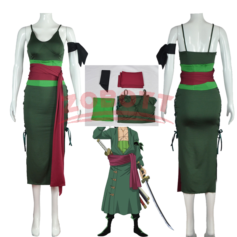 애니메이션 로로노아 조로 코스프레 의상 와노쿠니 컨트리 - Anime Zoro Cosplay Female 리뷰 및 가격