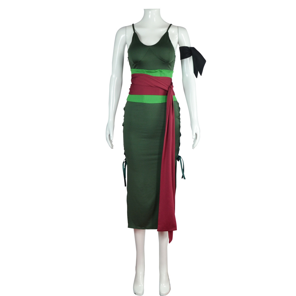 애니메이션 로로노아 조로 코스프레 의상 와노쿠니 컨트리 - Anime Zoro Cosplay Female 리뷰 및 가격