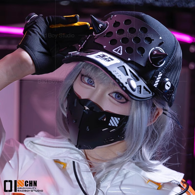 2025 게임 사이버펑크 코스프레 마스크 액세서리 여성 - Anime Cosplay Armor 리뷰 및 가격